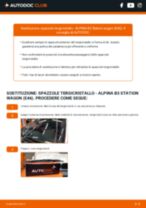 Come cambiare Spazzole tergicristallo anteriore e posteriore ALPINA B3 Cabrio (E36) - manuale online