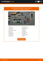 DIY-manual til udskiftning af Slidindikator Bremsebelægning i MG MG 350 2023