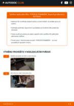 Jak vyměnit Kabinovy filtr PORSCHE udělej si sám - online návody pdf
