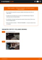 DIY-manual för byte av Kupefilter i PORSCHE PANAMERA