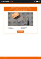 Trin-for-trin PDF-tutorial om skift af VW California Westfalia T4 Bus (7DJ, 7DK, 70J) Luftfilter