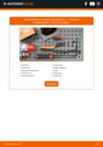 How to change Starter battery AGM, EFB, GEL on PORSCHE 968 - manual online