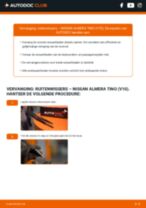 De professionele handleidingen voor Luchtfilter-vervanging in je Nissan Almera Tino 2.0