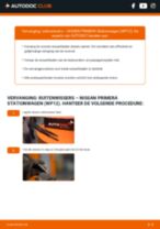 Stap-voor-stap PDF-handleidingen over het veranderen van NISSAN PRIMERA Estate (WP12) Ruitenwissers
