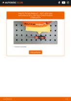 SEAT LEON Box Body / Hatchback (5F1) Pyyhkijänsulat vaihto : opas pdf