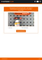 Stap-voor-stap PDF-handleidingen over het veranderen van SEAT IBIZA V SPORTCOUPE (6J1, 6P1) Gloeilamp Koplamp