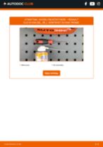 Skifte Høytrykkspumpe RENAULT CLIO: gratis pdf