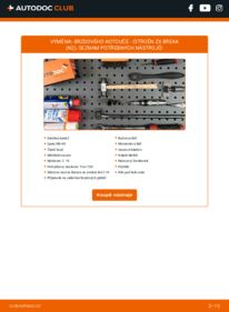 Jak provést výměnu: Brzdovy kotouc ZX Combi (N2) 1.9 TD