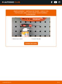 Comment effectuer un remplacement de Ampoule Pour Projecteur Principal 1.6 TDI Audi A1 8x