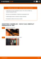 DIY-manual til udskiftning af Viskerblade i AUDI Q7