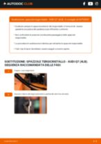 AUDI Q7 (4L) Tergicristalli sostituzione: tutorial PDF passo-passo