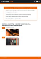 BENTLEY MULSANNE Stiklo valytuvai keitimas: nemokamas pdf