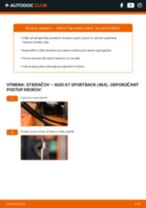 Bezplatný PDF návod na výmenu dielov v aute A7 2015