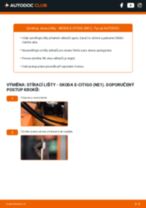 Podrobné PDF tutoriály, jak vyměnit List stěrače na autě SKODA E-CITIGO (NE1)