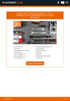 Como substituir Terminal da barra de direção AUDI A1 Sportback (GBA) - manual online