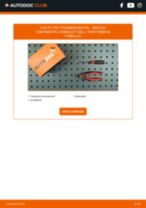 Polttoainesuodatin (bensa ja diesel) BENTLEY CONTINENTAL Cabriolet (3W_) 2002 | PDF vaihto-käsikirja