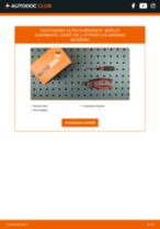 PDF istruzioni di come sostituzione Filtro carburante BENTLEY CONTINENTAL Coupé (3W_)