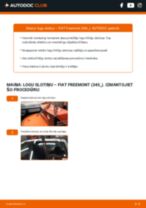 FIAT FREEMONT Stikla tīrītāja slotiņa maiņa: bezmaksas pdf