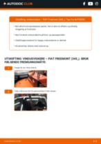 DIY-manual for utskifting av Vindusviskere i FIAT FREEMONT 2023