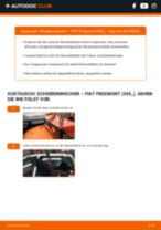 Brauchbare Handbuch zum Austausch von Scheibenwischer beim FIAT FREEMONT