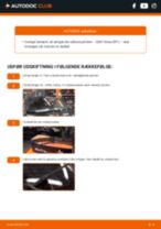 Hvordan skifter man og justere Vinduesvisker SEAT ALTEA: pdf manual