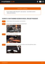 Vaiheittainen PDF-opas: kuinka vaihtaa SEAT ALTEA (5P1) -mallin Pyyhkijänsulat