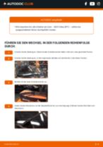 SEAT ALTEA (5P1) Scheibenwischer: PDF-Anleitung zur Erneuerung