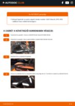 Hogyan cseréje és állítsuk be Ablaktörlő SEAT ALTEA: pdf útmutató
