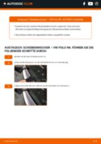 Wie Nebelrückleuchte VW POLO tauschen und einstellen: PDF-Tutorial