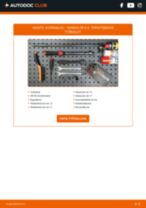 Online-ohjekirja, kuinka vaihtaa Jarruvaijeri ALPINA XD3 (G01) -malliin