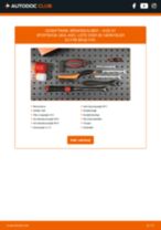 DIY-manual til udskiftning af Bremsekaliber i AUDI A7