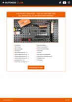 AUDI A4 (8D2, B5) Domlager: Schrittweises Handbuch im PDF-Format zum Wechsel