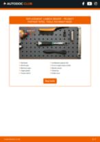 Step by step PDF-tutorial on Lambda Sensor PEUGEOT PARTNER Tepee replacement