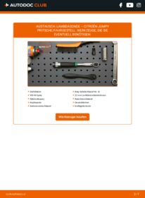 Wie der Wechsel ausgeführt wird: Lambdasonde 2.0 HDi CITROËN JUMPY Platform/Chassis