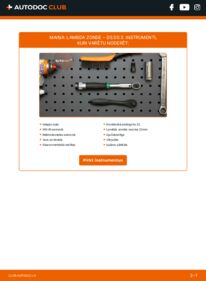 Kā veikt nomaiņu: 1.6 BlueHDi 100 (SABHY0, SABHYT) DS DS 3 Lambda zonde