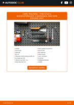 A Fékpofakészlet Rögzítőfék cseréjének barkácsolási útmutatója a FORD IKON-on 2011