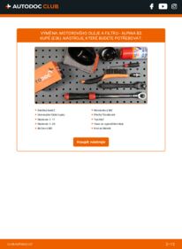 Jak provést výměnu: Olejovy filtr B3 Kupé (E36) 3.2