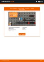 Step by step PDF-tutorial on Lambda Sensor AUDI COUPE (89, 8B) replacement