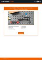 Fitting Spark plug set RENAULT MEGANE I (BA0/1_) - step-by-step tutorial