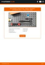 Changing Spark Plug RENAULT MEGANE: workshop manual