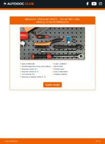 Kako izvesti menjavo: Vzigalna svecka S80 I (TS, 184) 2.4