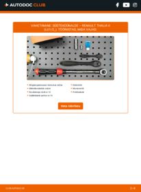Kuidas välja vahetamist läbi viia: RENAULT THALIA II (LU1/2_) 1.2 16V Süüteküünal