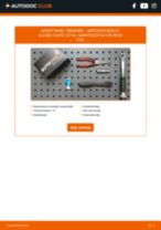 Online manual til udskiftning på egen hånd af Viskerarm på MERCEDES-BENZ SLC