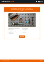How to change Spark plug set iridium and platinum on FORD ESCORT VII (GAL, AAL, ABL) - manual online