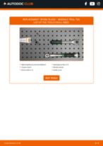 How to change Spark plug set iridium and platinum on NISSAN X-TRAIL (T30) - manual online