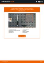 Trin-for-trin PDF-tutorial om skift af TOYOTA COROLLA Compact (_E10_) Tændrør