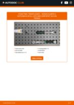 Manuell PDF om ALMERA II Hatchback (N16) 1.5 XL vedlikehold