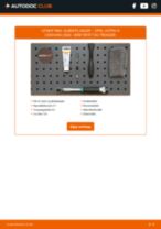 Bytte Kompressor, trykkluftanlegg OPEL SINTRA: handleiding pdf