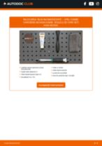 PDF manual pentru întreținere COMBO caroserie inchisa/combi 1.6 CNG 16V