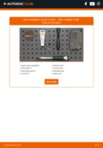 Replacing Heater plug OPEL COMBO: free pdf